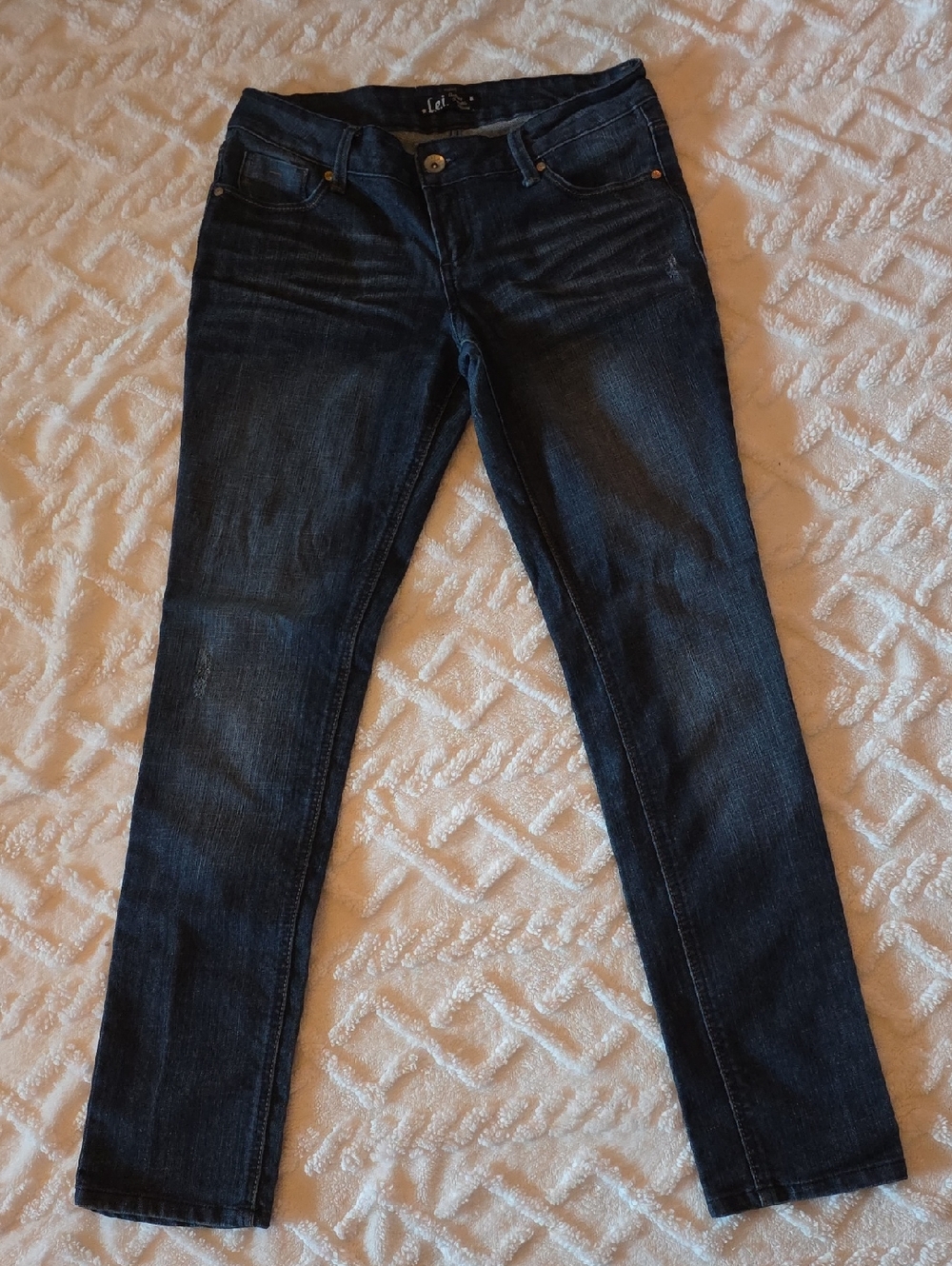 Vtg l.e.i. Robyn Low Rise Skinny Jeans - 2009 Y2K